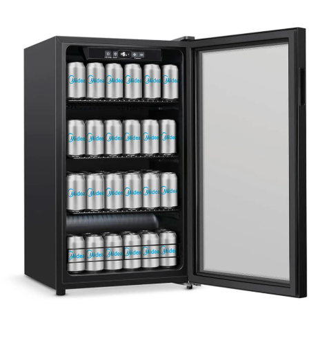 Frigobar Cervejeira Frost Free Flex 3 em 1 Midea 96 L